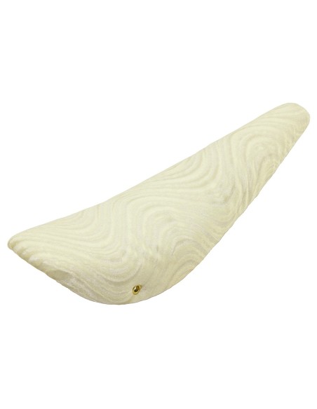 20 Banana Saddle Velour White.
